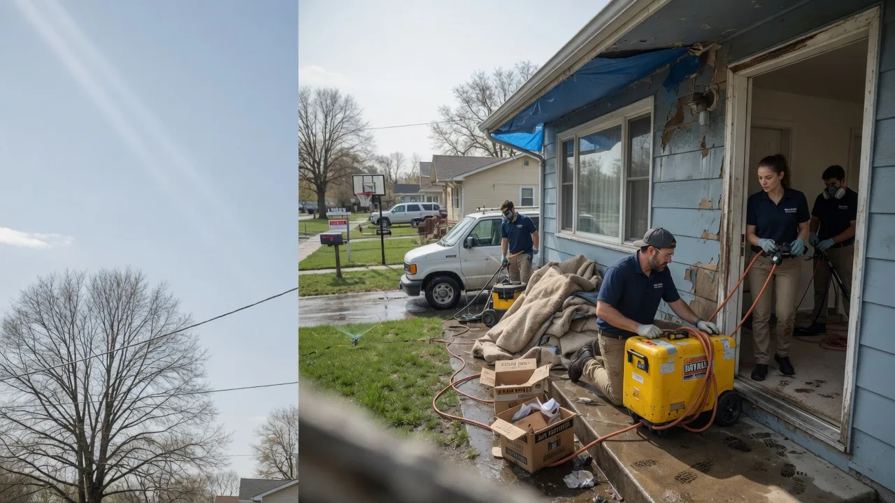 Basement Flood Cleanup in Gray Summit, MO near me